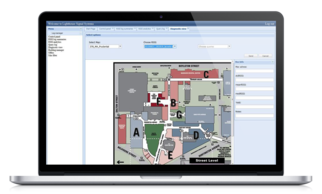 Indoor micro-positioning solution — Web-based administrative panel