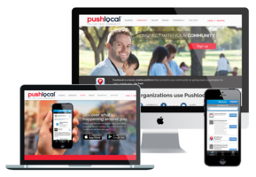 PushLocal Local Information On-Demand Platform — Mobile apps for community