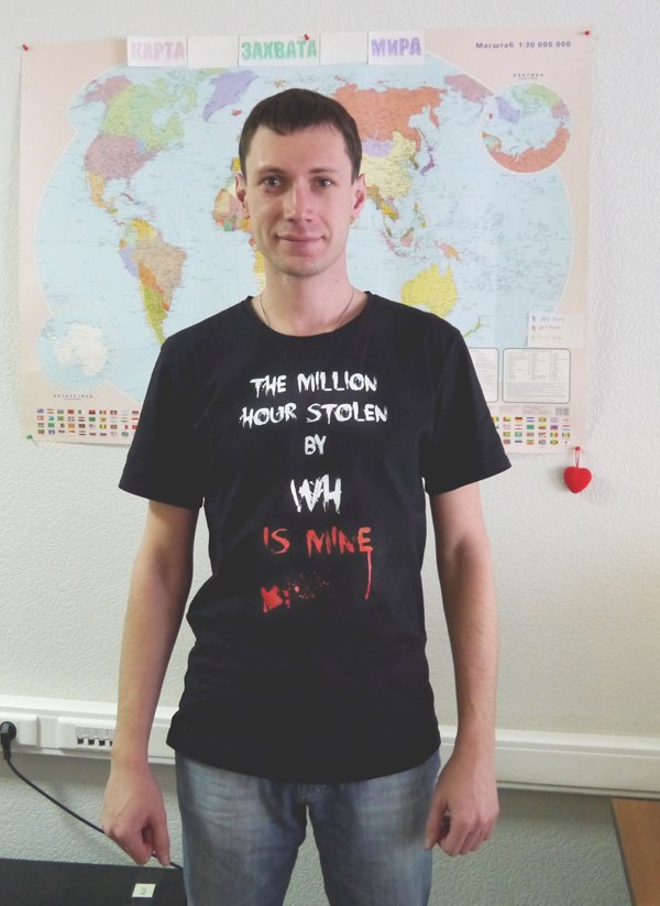 The owner of the one-millionth hour The owner of the one-millionth hour