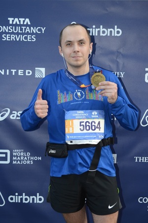 Happy Egor with his well-deserved medal Happy Egor with his well-deserved medal